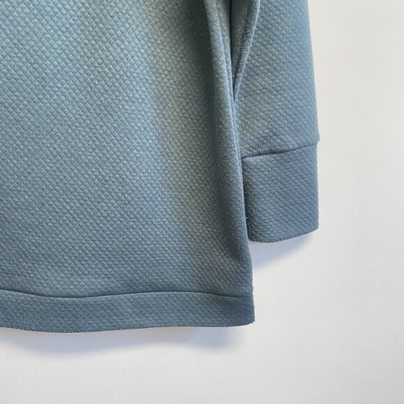 Tribal Jeans Teal Mock Turtleneck Sweatshirt - Picture 2 of 9